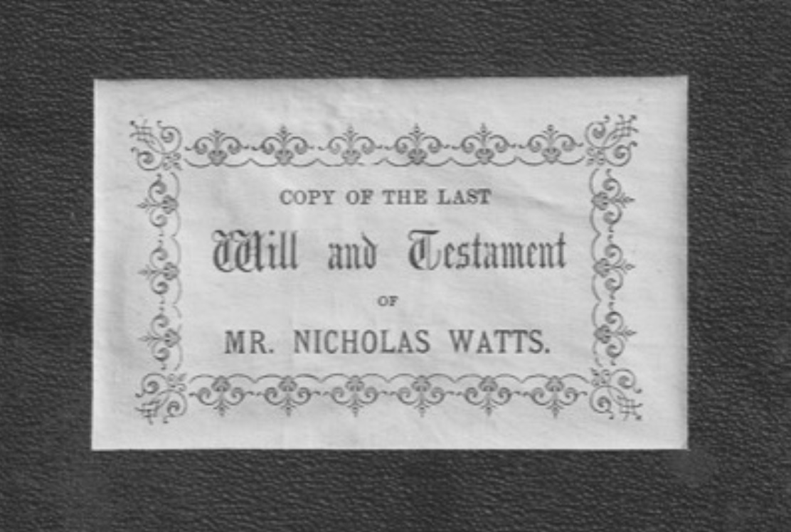 Will and Testament